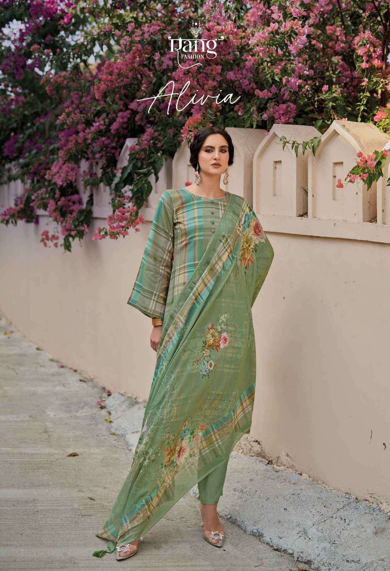 Rang Fashion Alivia Fancy Lawn Cotton Ladies Dress Exporters