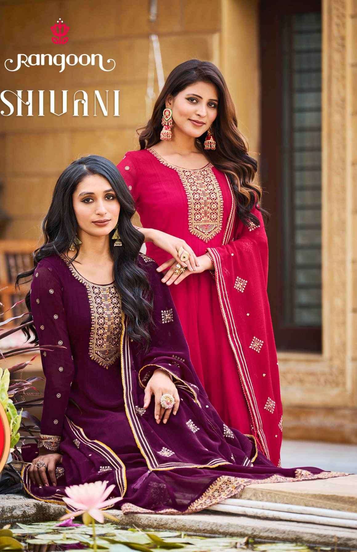 Rangoon Shivani Readymade Designer Ladies Suit New Collection