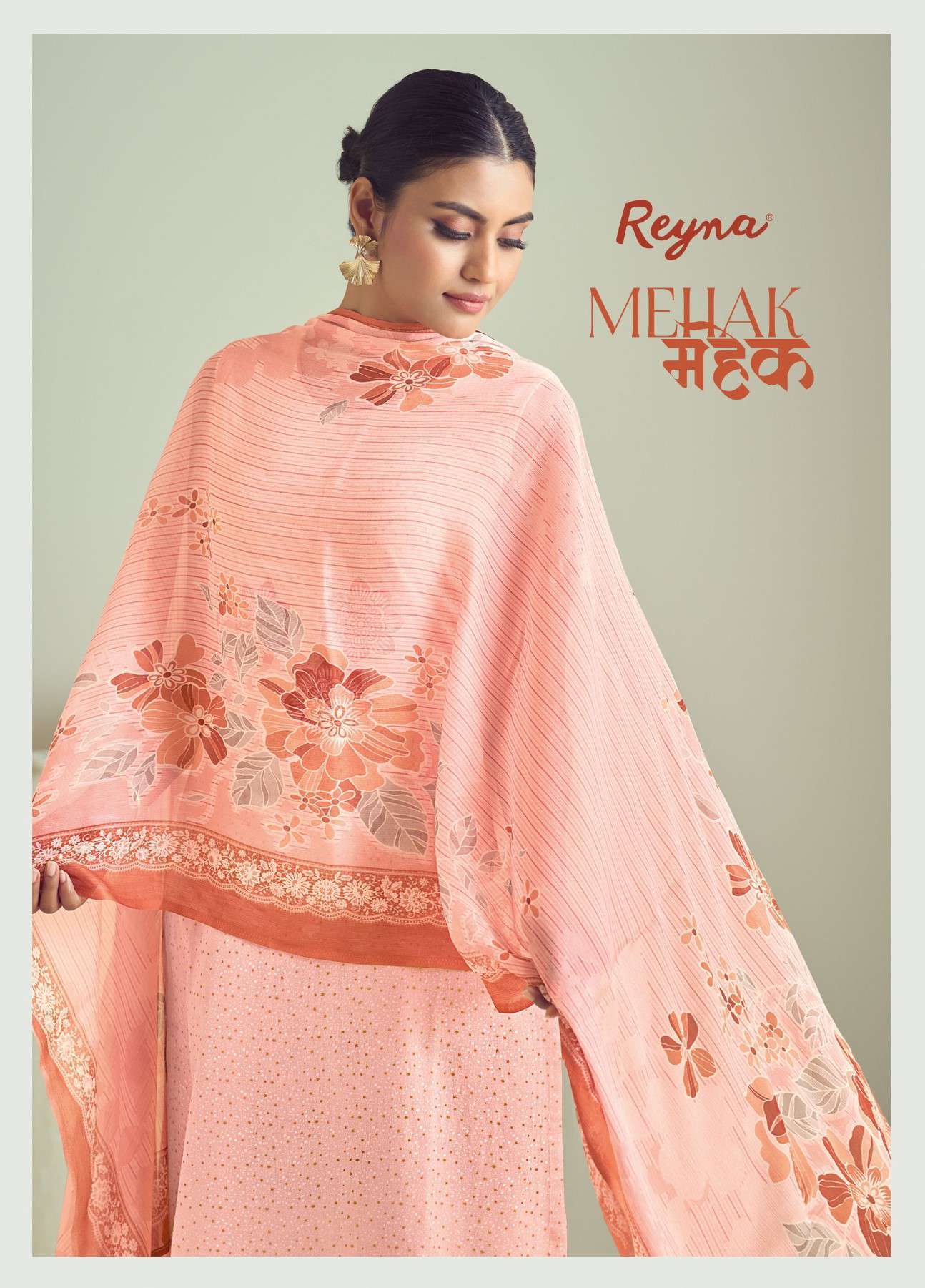 Reyna Mehak Excusive Cotton Ladies Dress Catalog Dealers