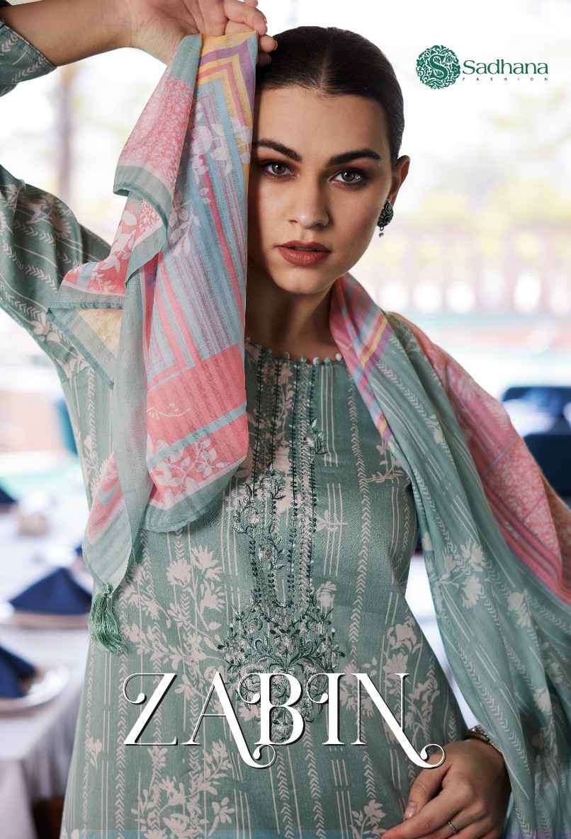 Sadhana Zabin Casula Style Fancy Cotton Dress Latest Designs