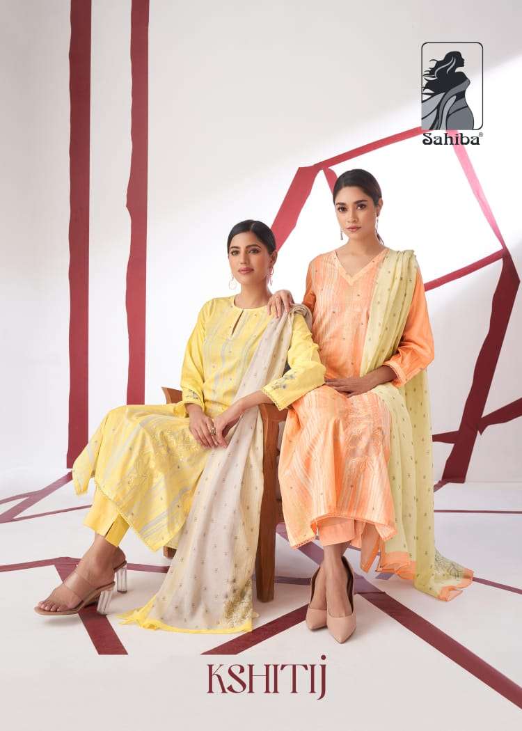 Sahiba Kshitij Elegant Cotton Fashion Suit New Collection