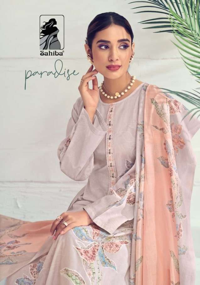 Sahiba paradise Designer Cotton Suit Catalog by Sahiba