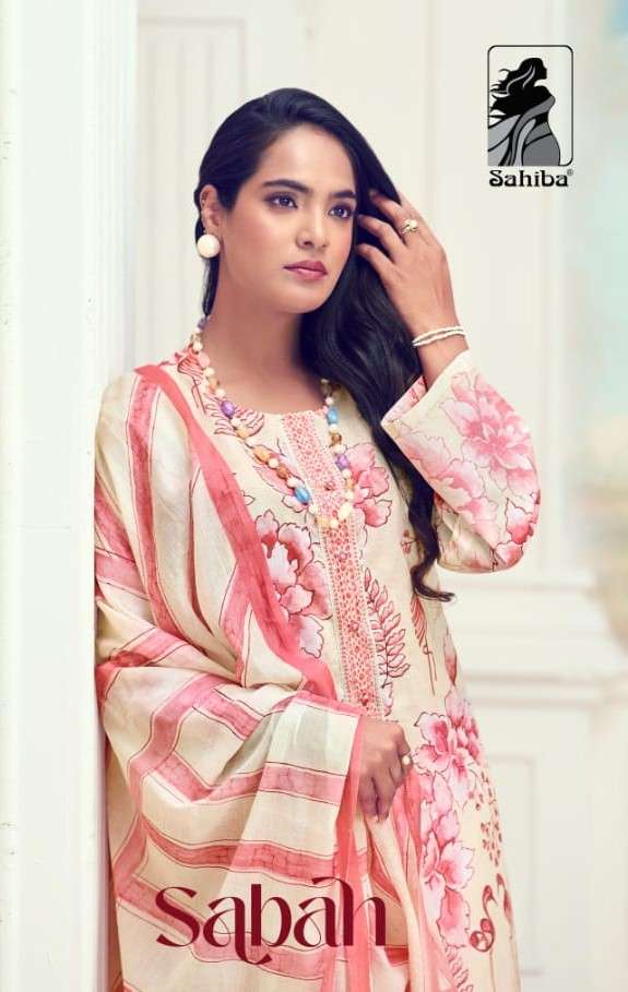 Sahiba Sabah Pure Cotton Ladies Salwar Suit Catalog Dealers