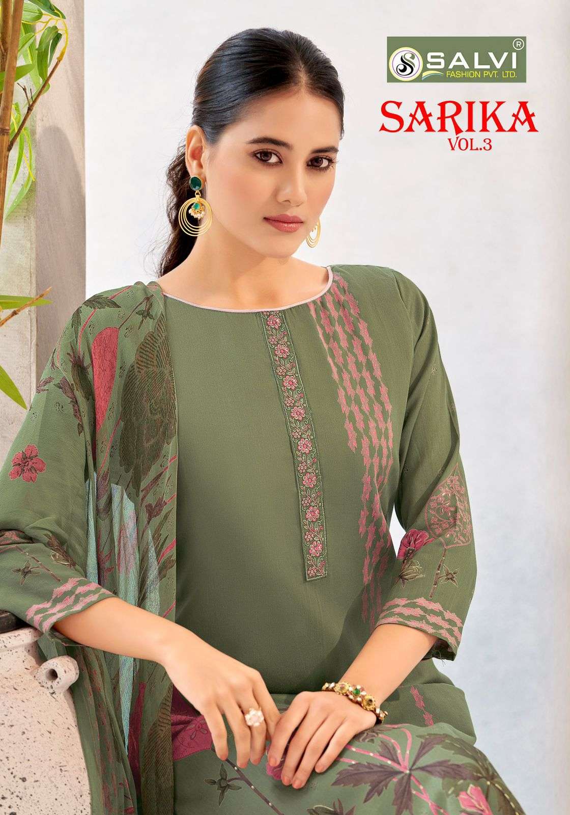 Salvi Fashion Sarika Vol 3 Exclusive Ladies Salwar Kameez Catalog Suppliers