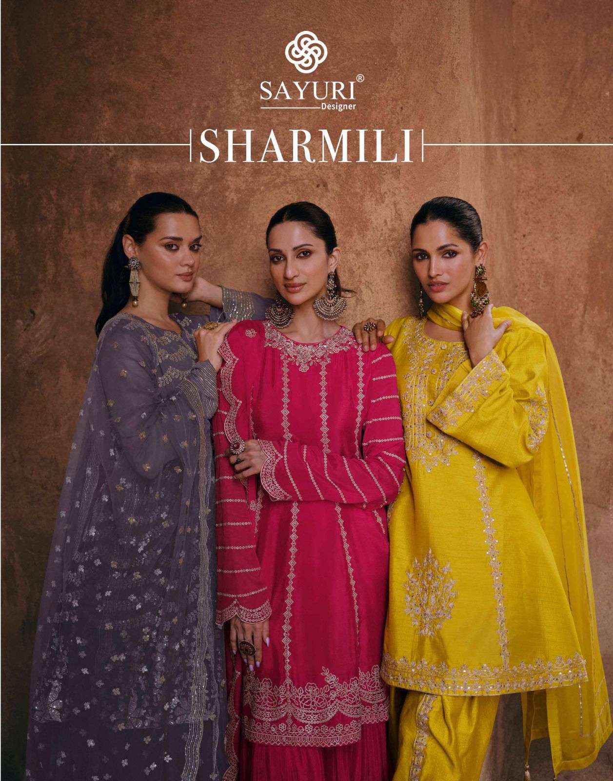 Sayuri Sharmili 5431 To 5433 Readymade Designer Dress Catalog Dealers