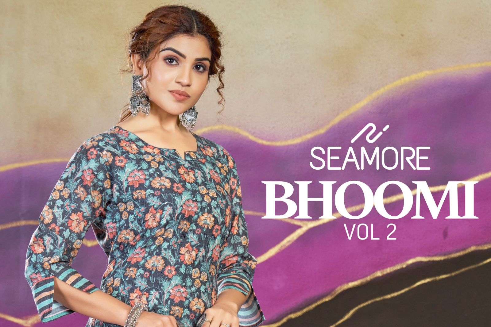 Seamore Bhoomi Vol 2 Exclusive Straight Kurti New Collection