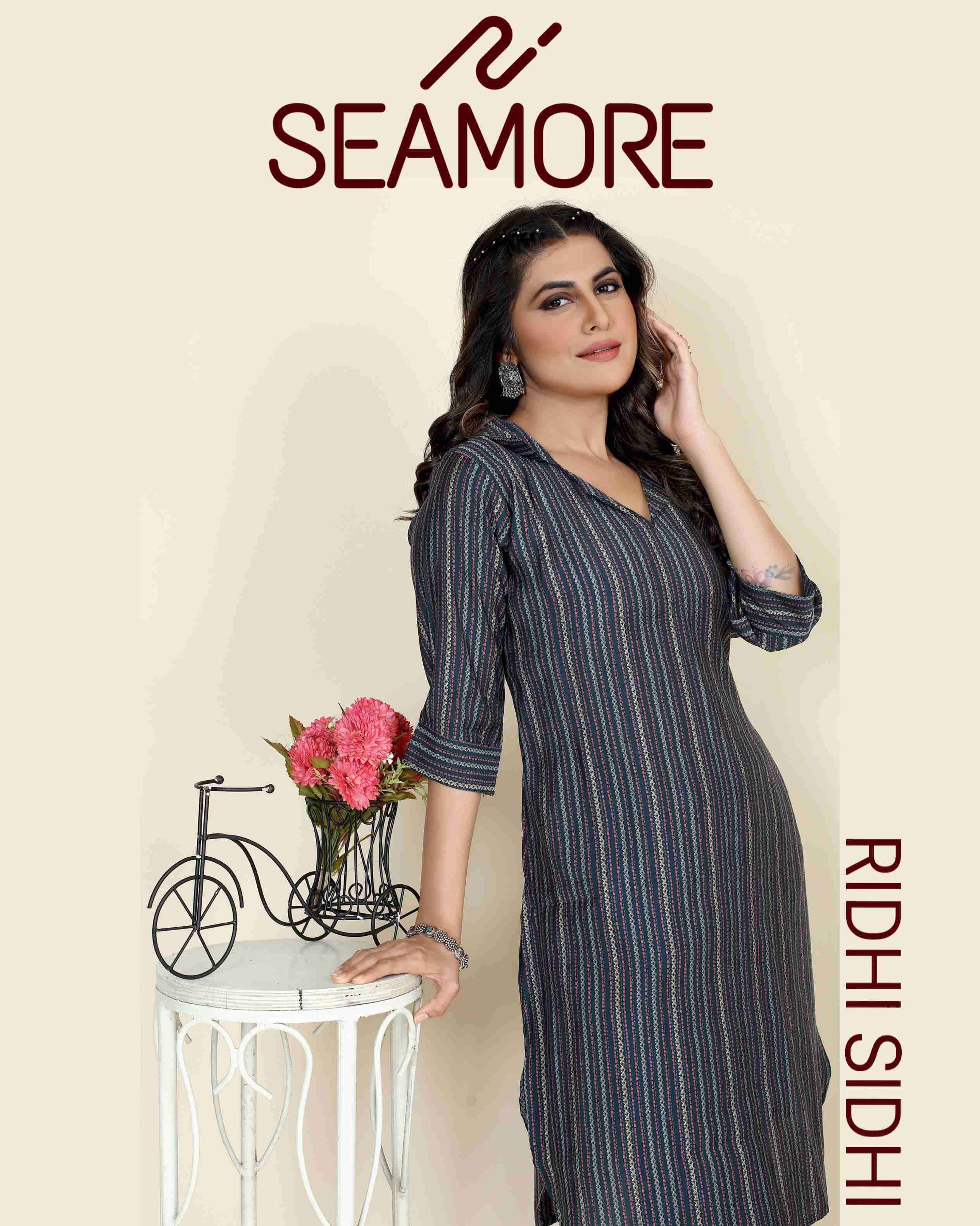 Seamore Ridhi Sidhi Casual Wear Top Bottom Style Cord Set Dealer