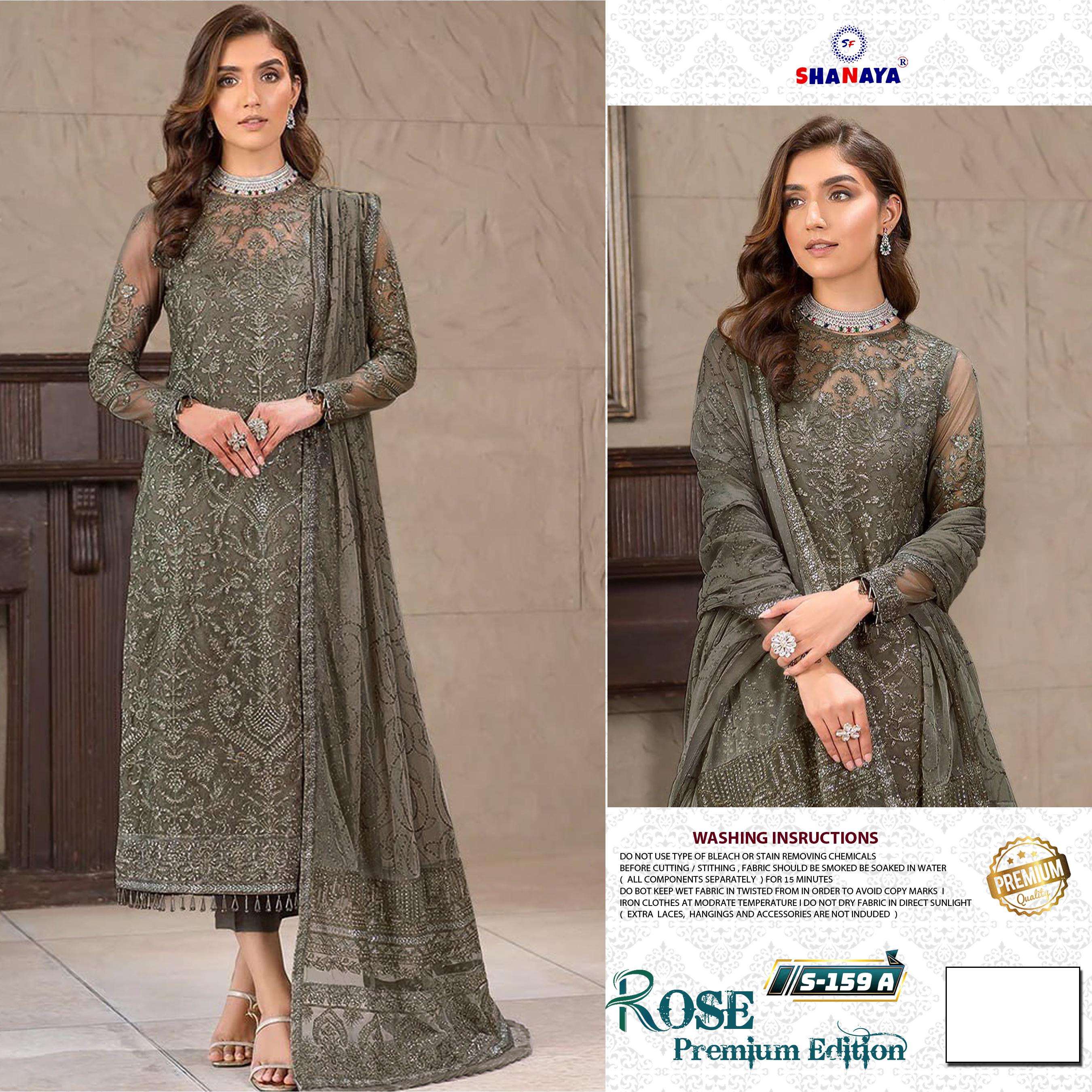 Shanaya S 159 A Pakistani Suit Wholesale Online