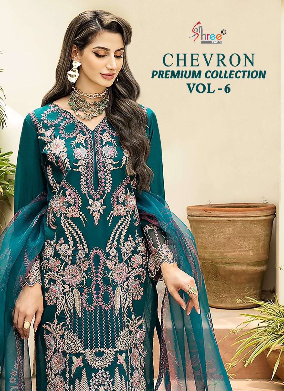 Shree Fabs Chevron Premium Collection Vol 6 Exclusive Pakistani Suit New Designs