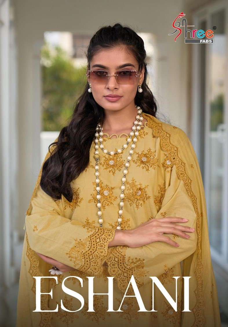 Shree Fabs Eshani Readymade Pakistani Cotton Suit New Collection