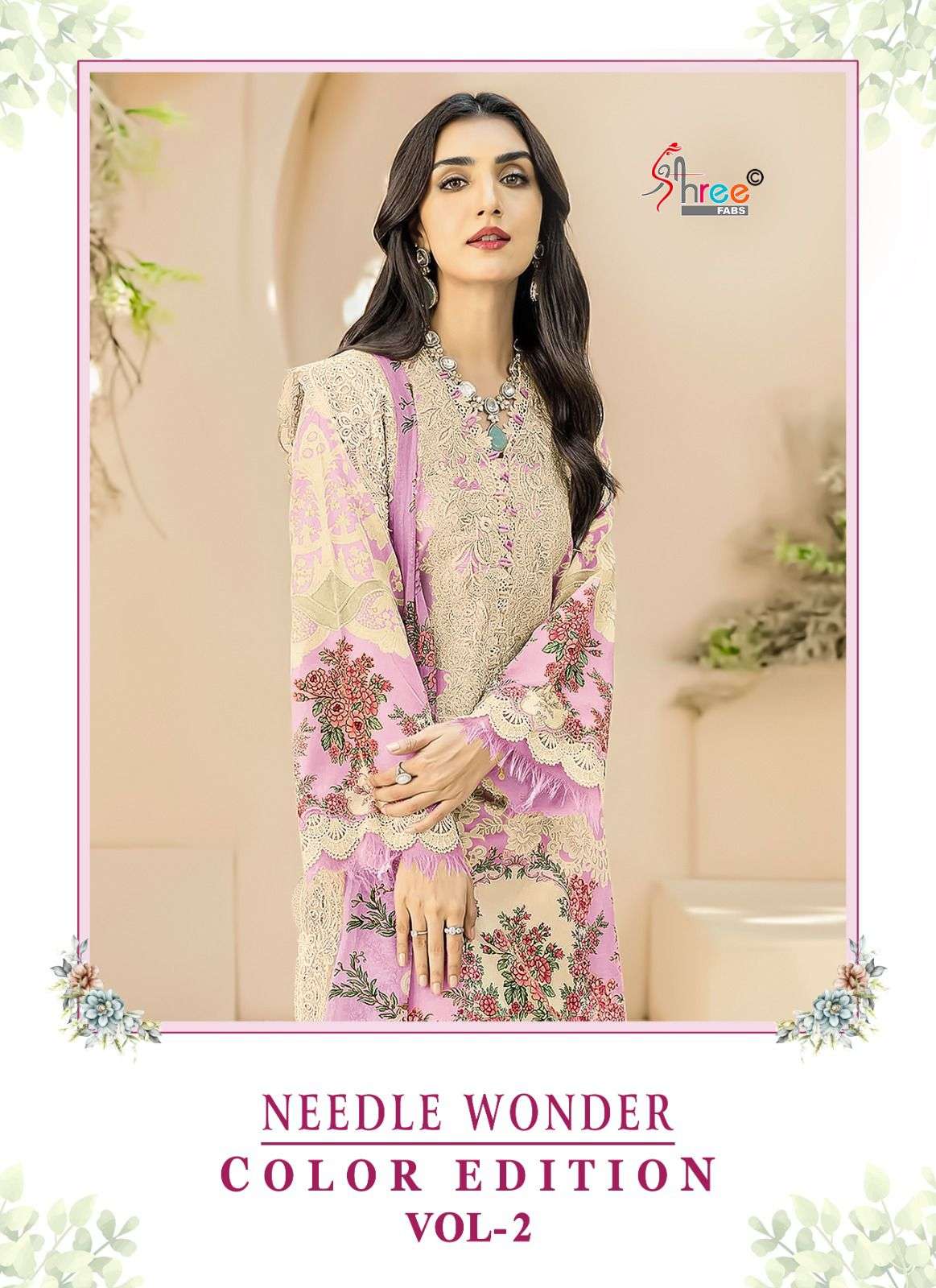 Shree Fabs Needle Wonder Color Edition Vol 2 Exclusive Pakistani Suit Summer Collection