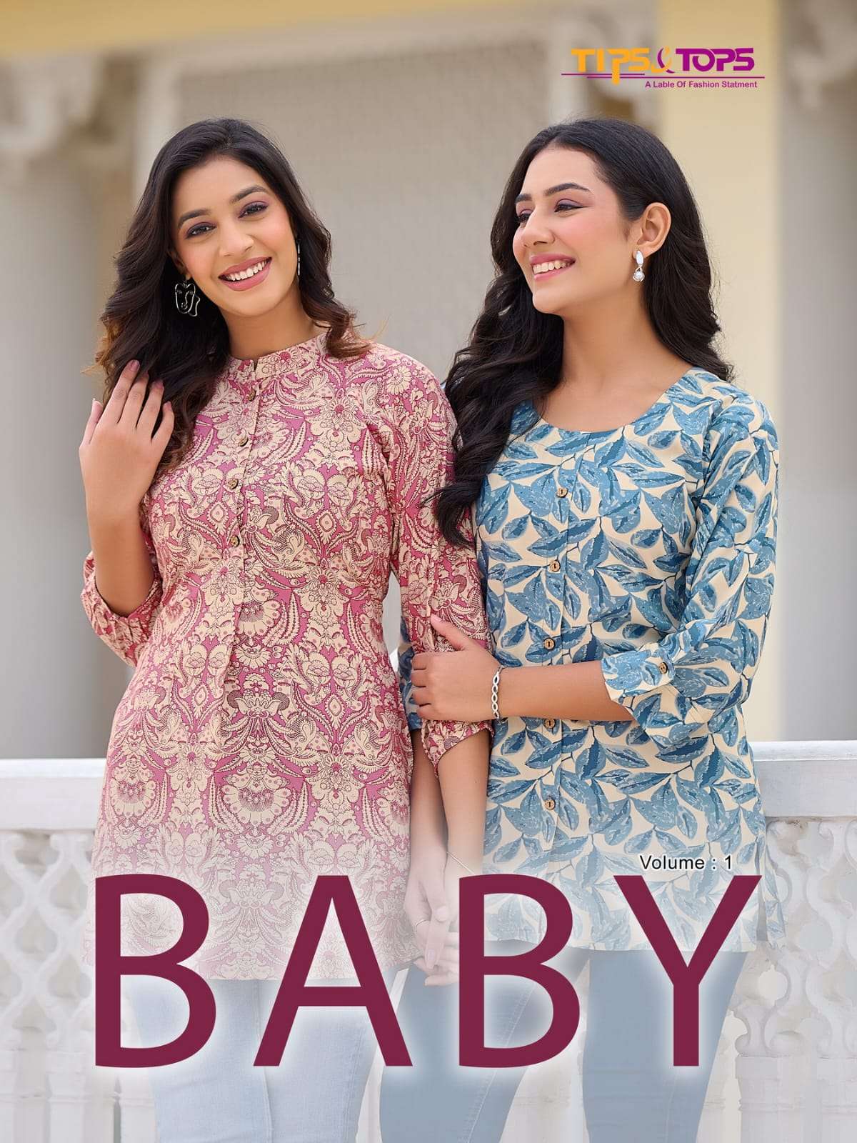 Tips And Tops Baby Vol 1 Western Wear Short Kurti Catalog Suppliers