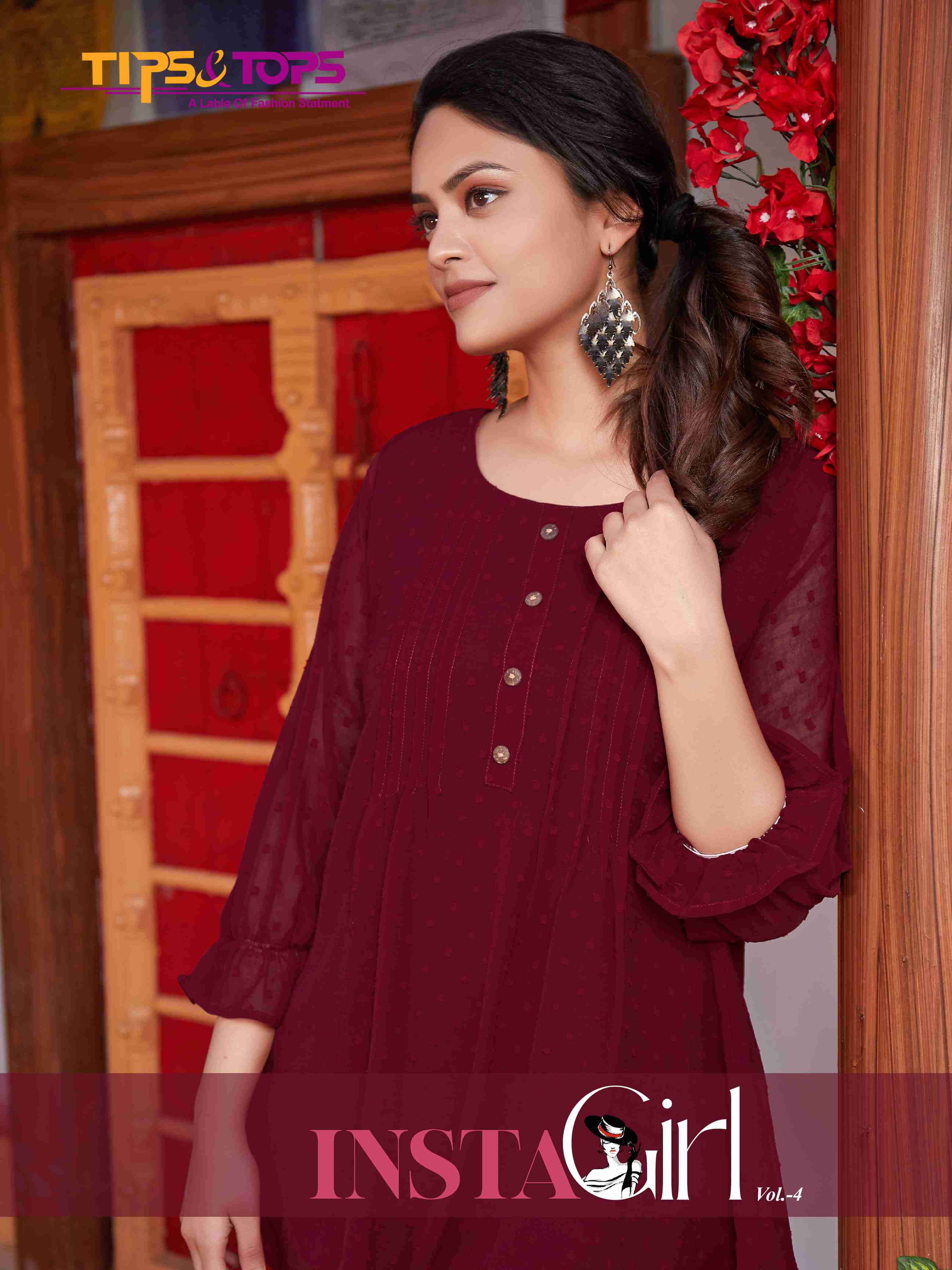 Tips And Tops Insta Girl Vol 4 Western Wear Fancy Shot Tops Collection