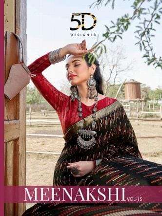 5D Designer Meenakshi Vol 15 Fancy Indian Saree Collection