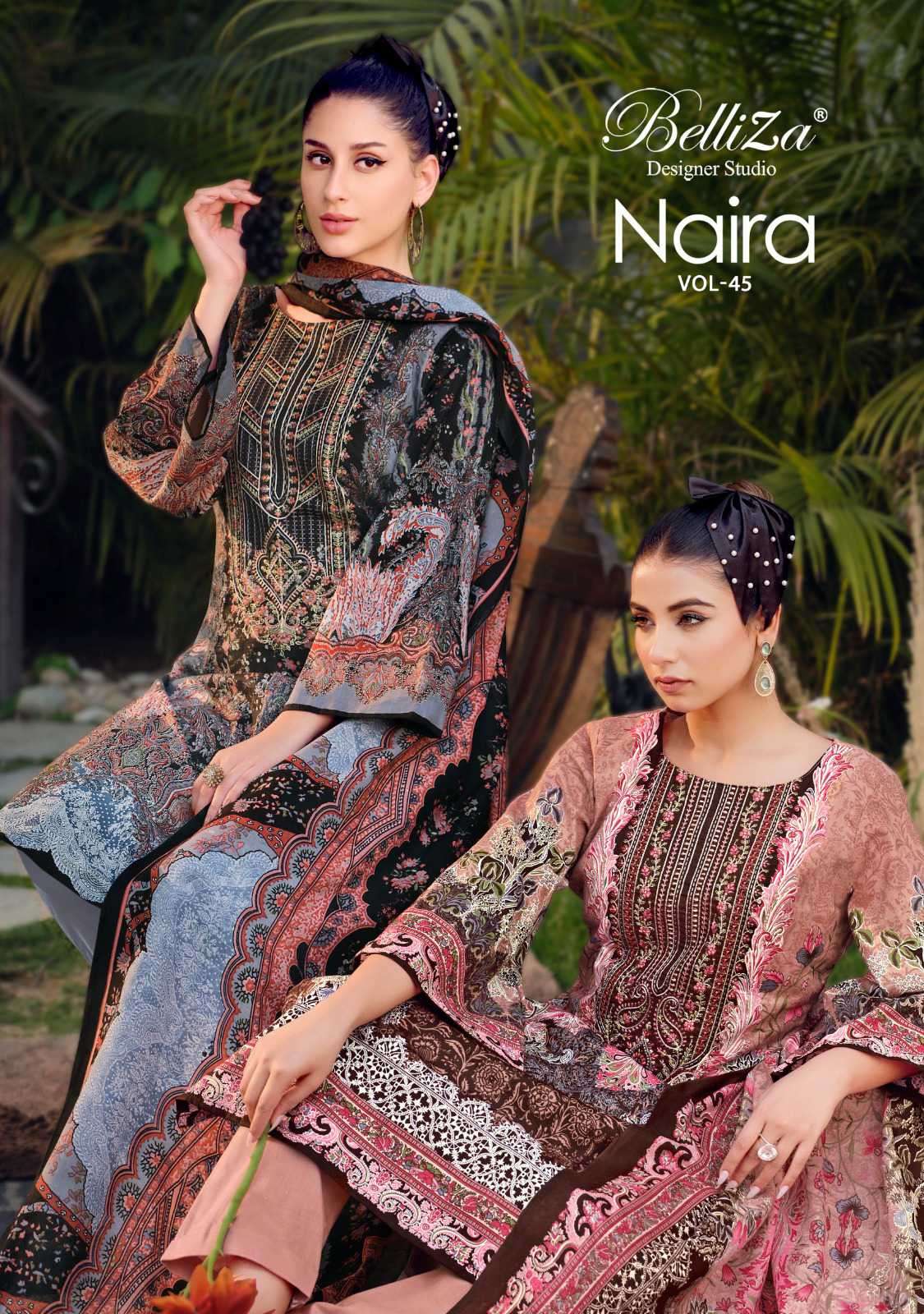 Belliza Naira Vol 45 Premium Designs Cotton Dress Catalog Suppliers