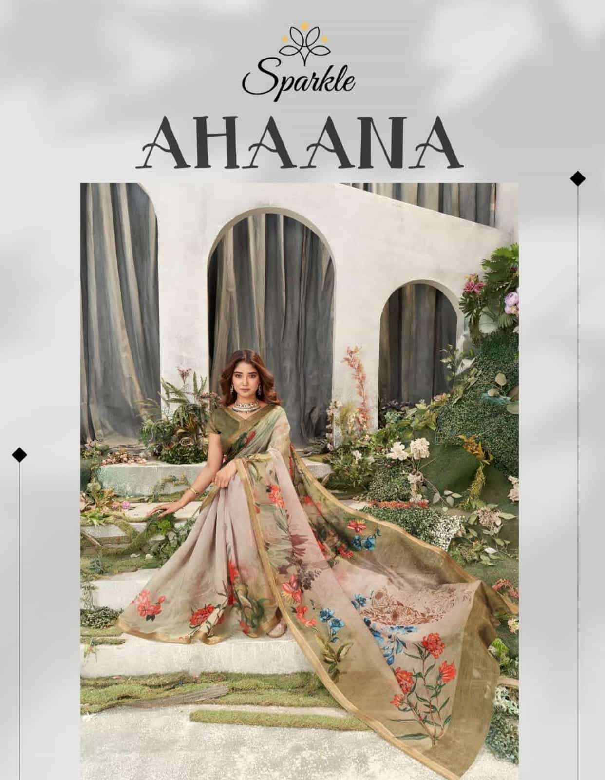 Charmi Fashion Ahaana 3011 To 3019 Fancy Designer Chanderi Cotton Catalog Saree
