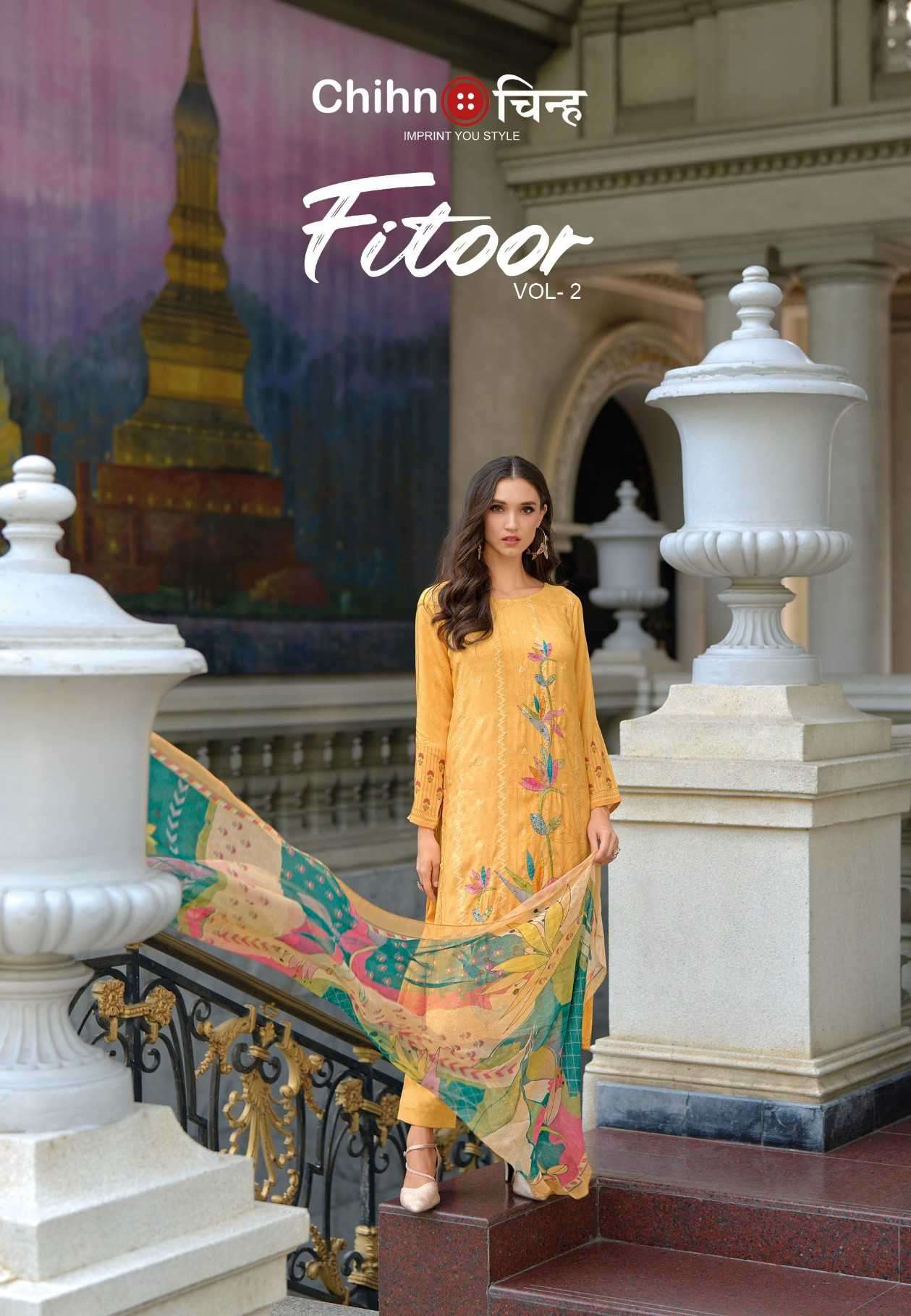 Chihn Fittor Vol 2 Festive Wear Exclusive Ladies Suit Catalog Exporters