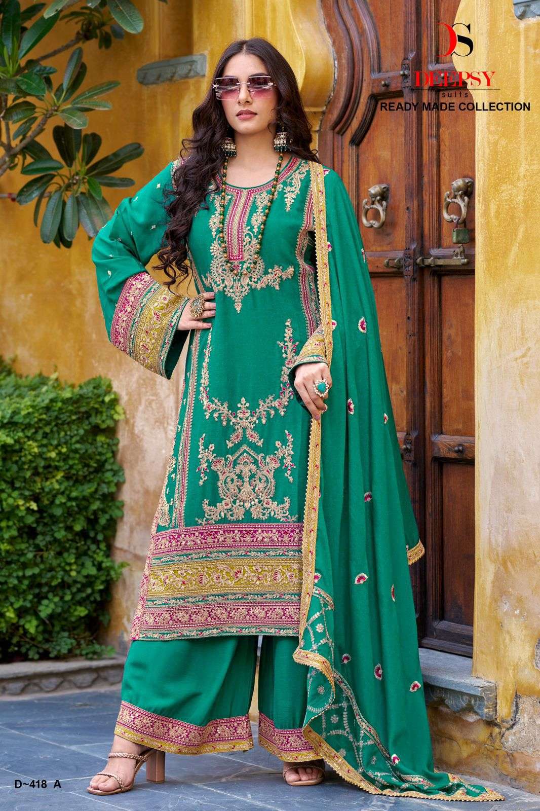 Deepsy D 418 Colors Designer Pakistani Dress Readymade Collection