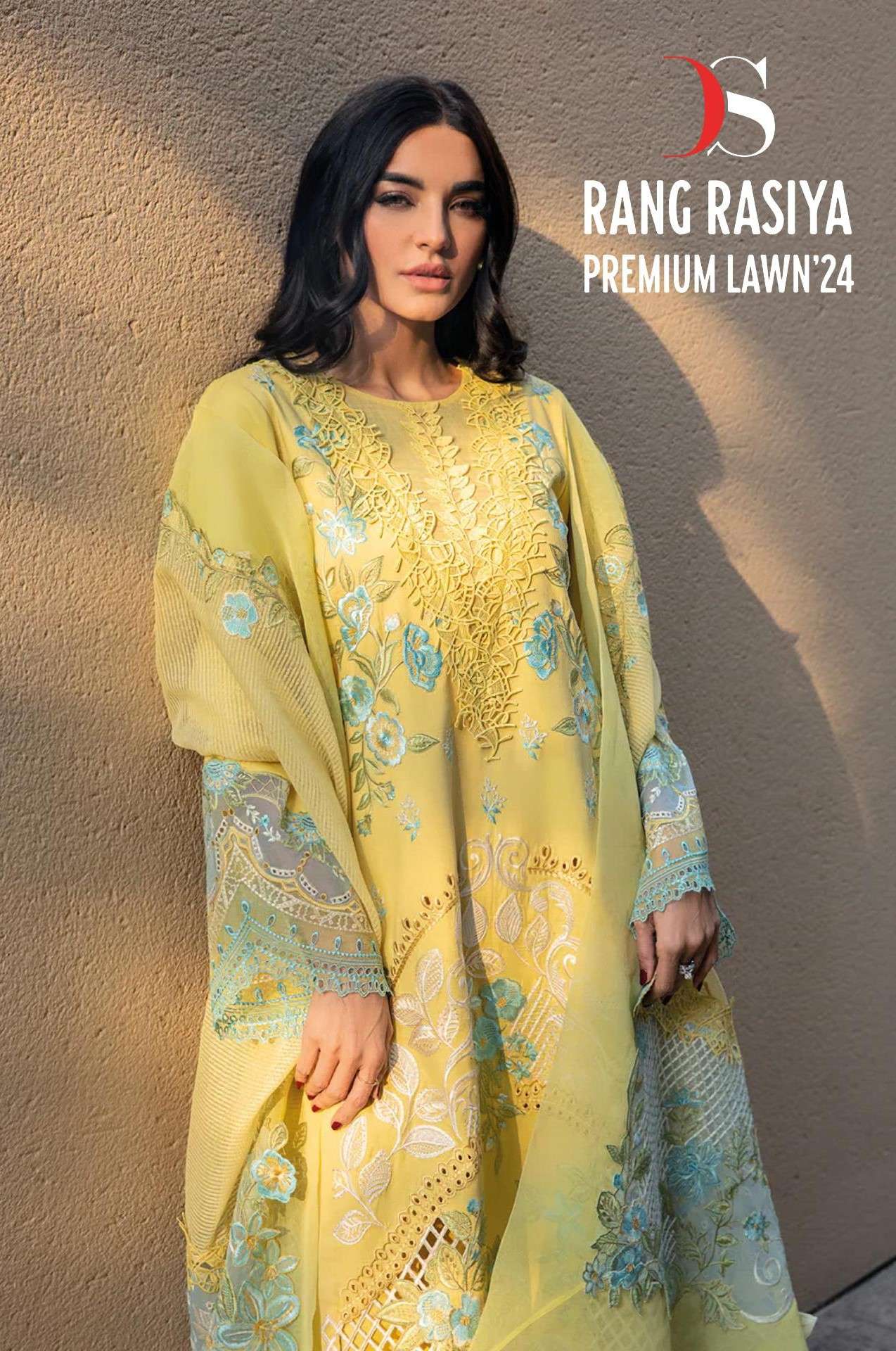 Deepsy Rang Rasiya Premium Lawn 24 Embroidered Cotton Pakistani Suit Catalog Dealers