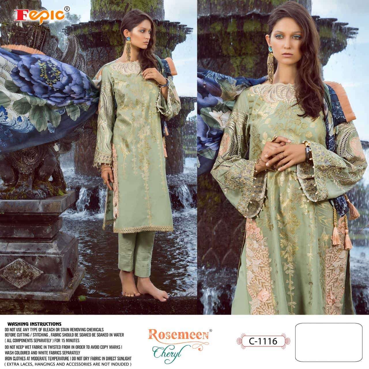 Fepic C 1116 Fancy Style Designer Pakistani Salwar Kameez Collection
