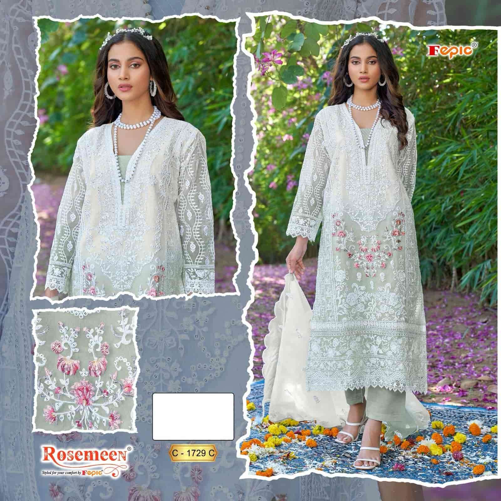 Fepic C 1729 C Festive Wear Style Heavy Embroidered Salwar Suit Exporter