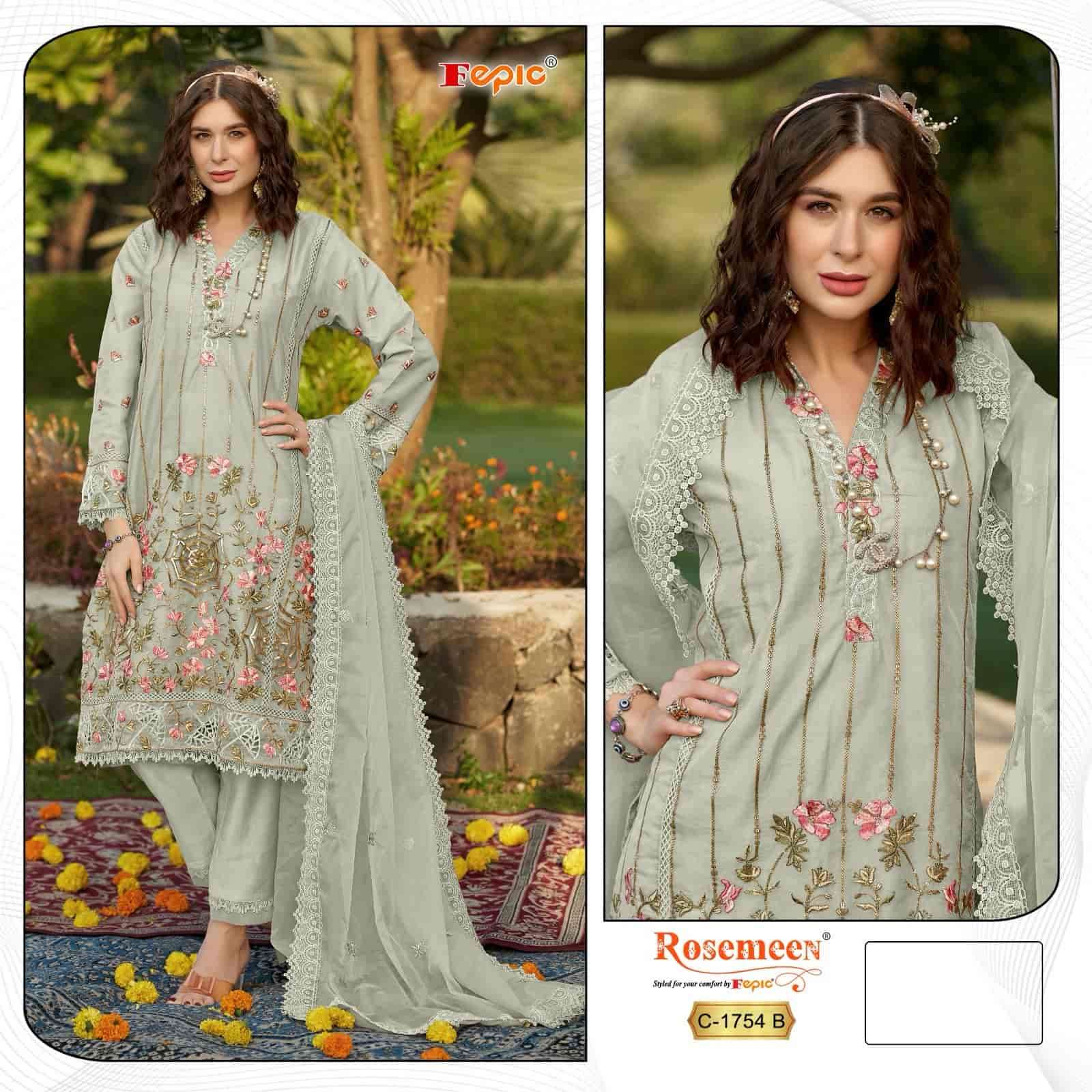 Fepic C 1754 B Festive Wear Style Designer Embroidered Suit Buy Online