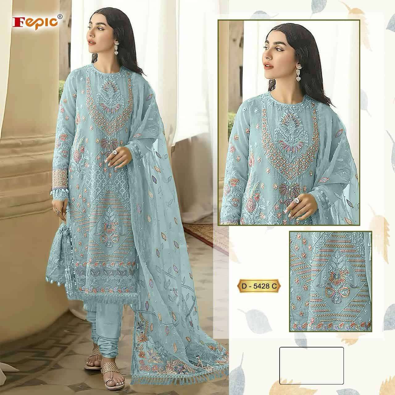 Fepic C 5428 C Exclusive Latest Designer Style Pakistani Suit Collection