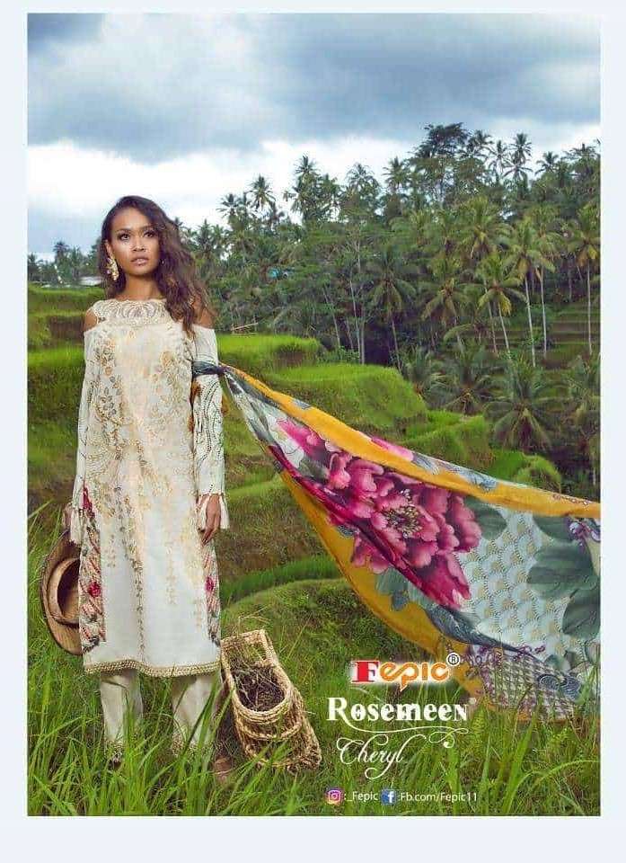 Fepic Rosemeen Cheryl Fancy designer Style Salwar Suit New Arrival