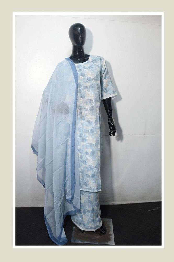 Ganga Briana 2639 Premium Linen Cotton Ladies Suit Exporters