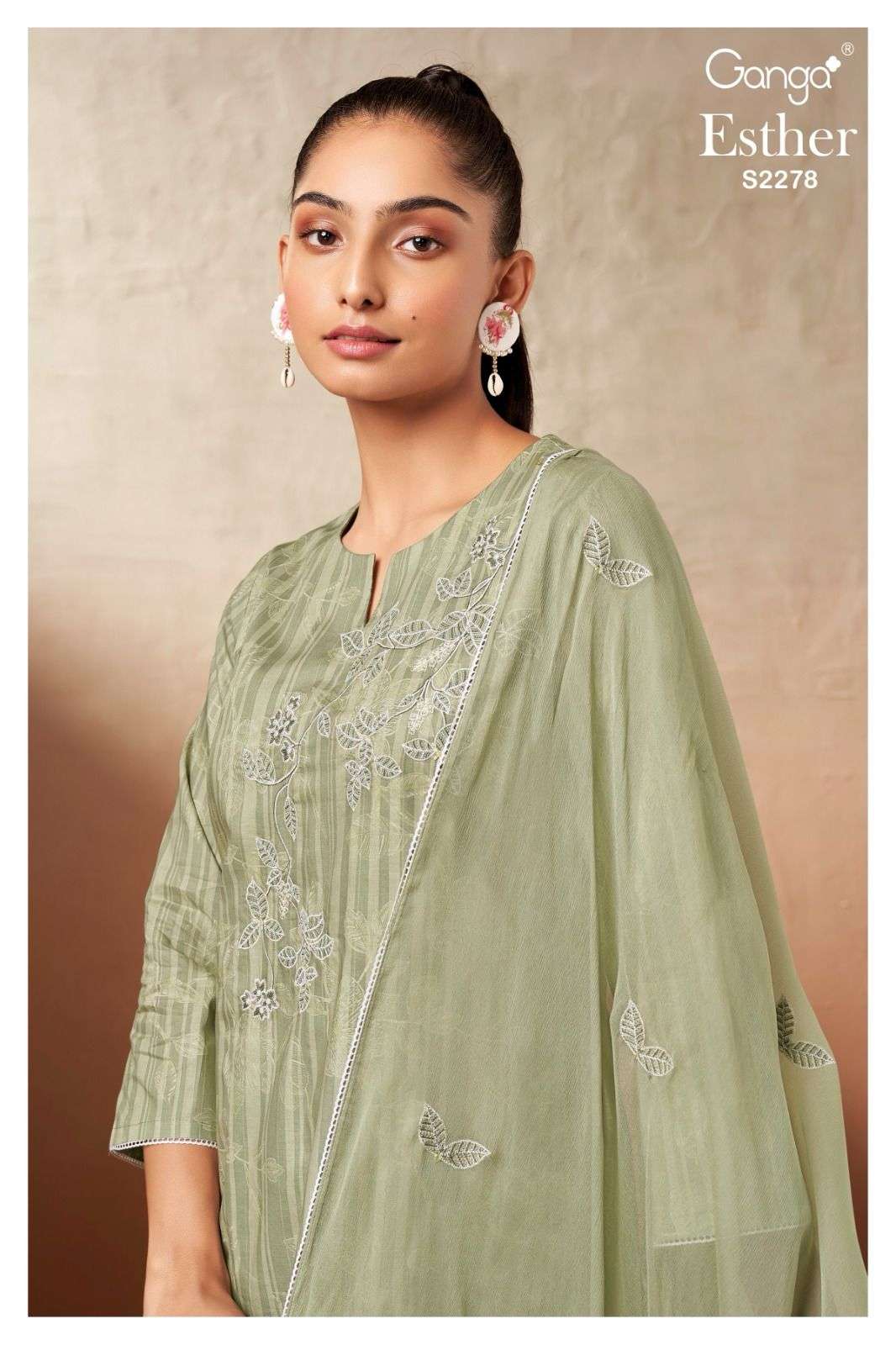 Ganga Esther 2278 Exclusive Cotton Ladies Suit Catalog Wholesale By Online