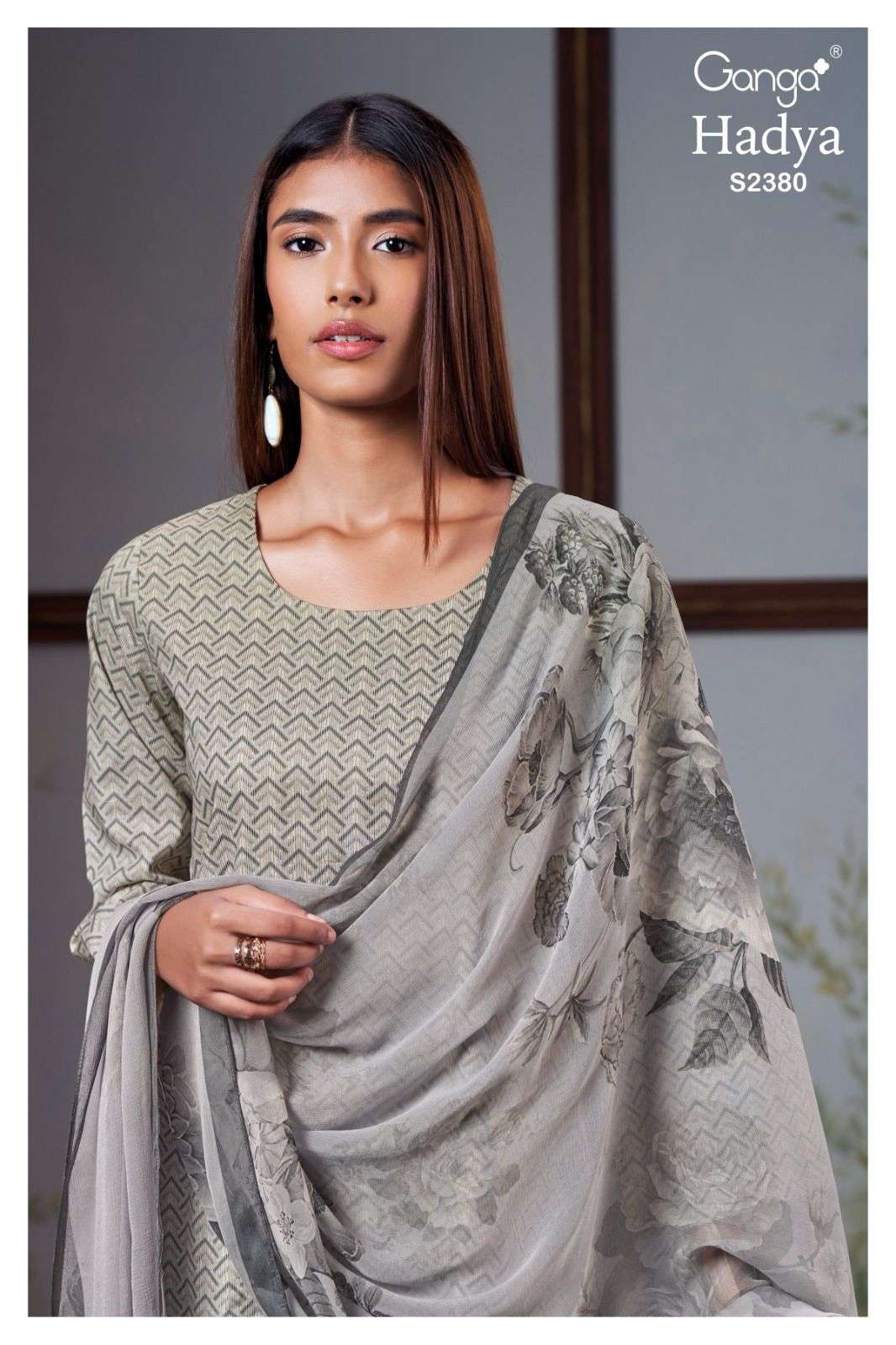 Ganga Fashion Hadya 2380 Printed Cotton Salwar Kameez Catalog Exporters