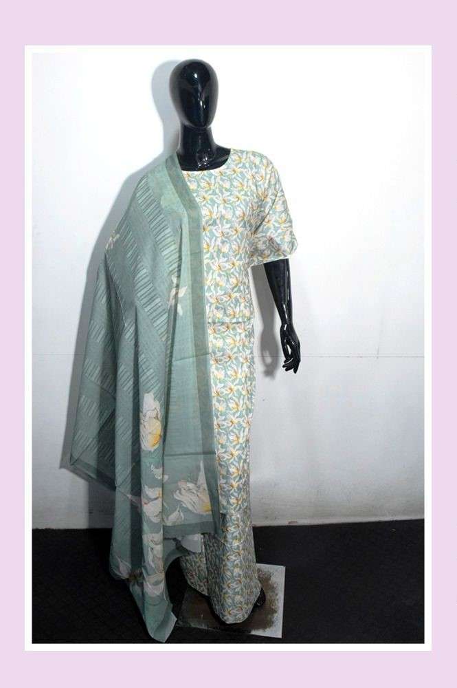 Ganga Imani 2591 Digital Print Cotton Dress Summers Collection