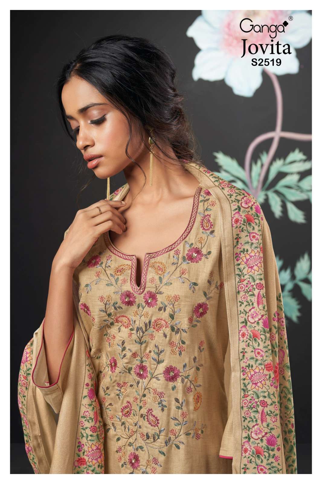 Ganga Jovita 2519 Ladies Wear Designer Cotton Suit New Collection
