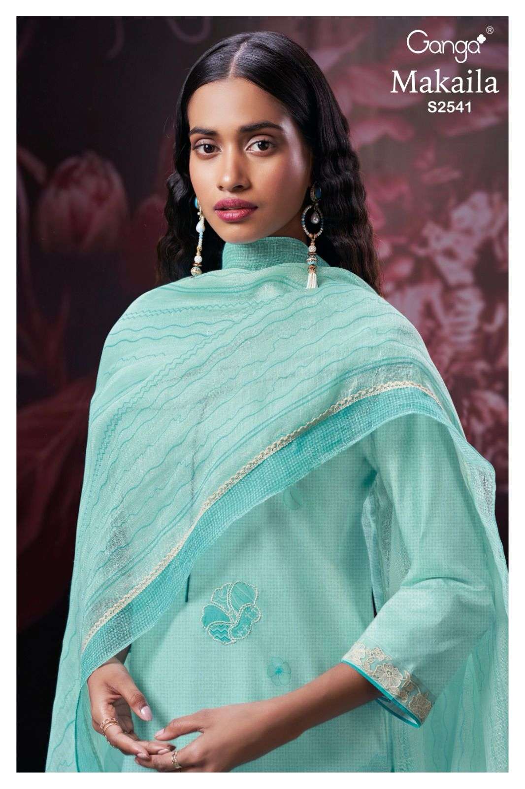 Ganga Makaila 2541 Premium Designs Cotton Ganga Fashion Suit Suppliers
