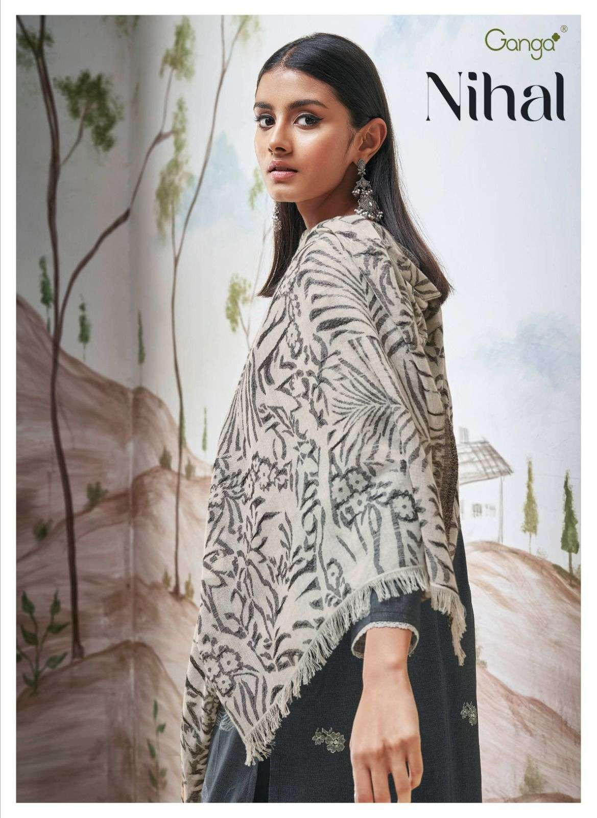 Ganga Nihal Premium Cotton Ladies Dress Ganga Suit Collection