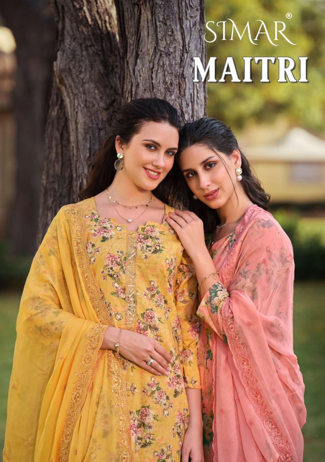 Glossy Simar Maitri Exclusive Cotton Dress Catalog Wholesales