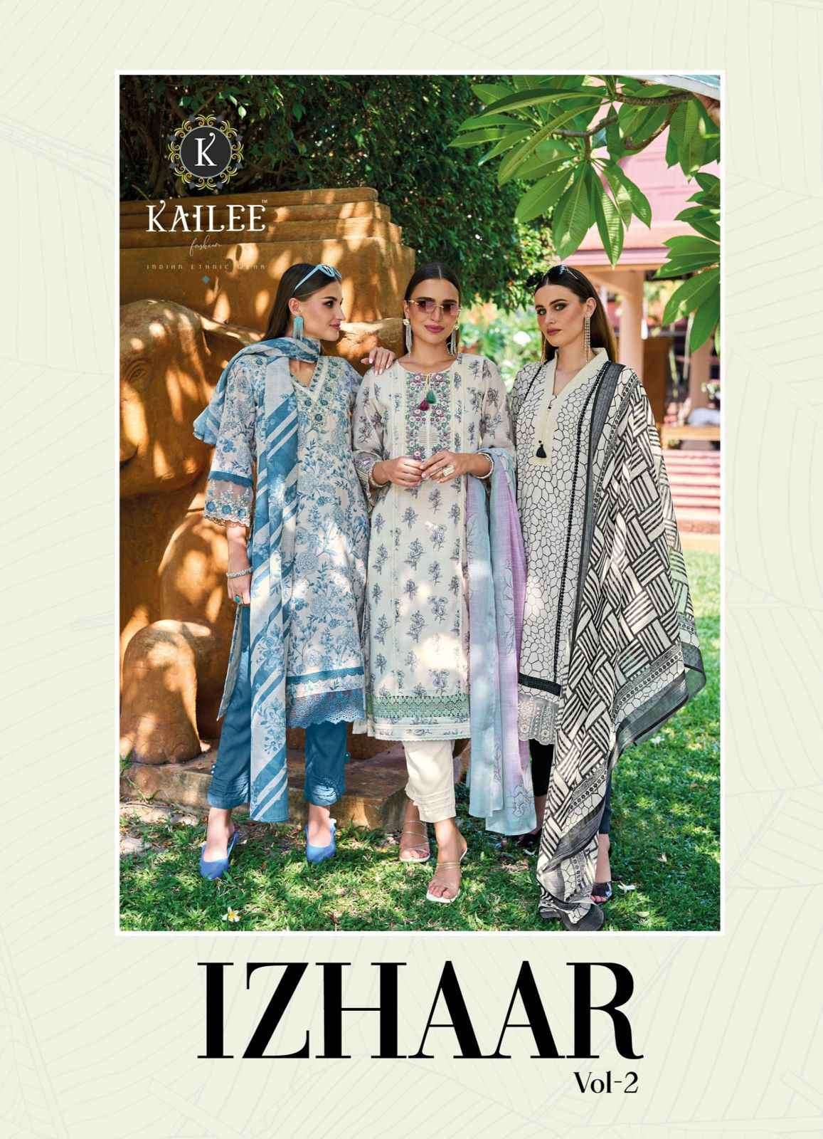 Kailee Izhaar Vol 2 Kalki Fashion Premium Designs Kurti Pant Dupatta Set Dealers