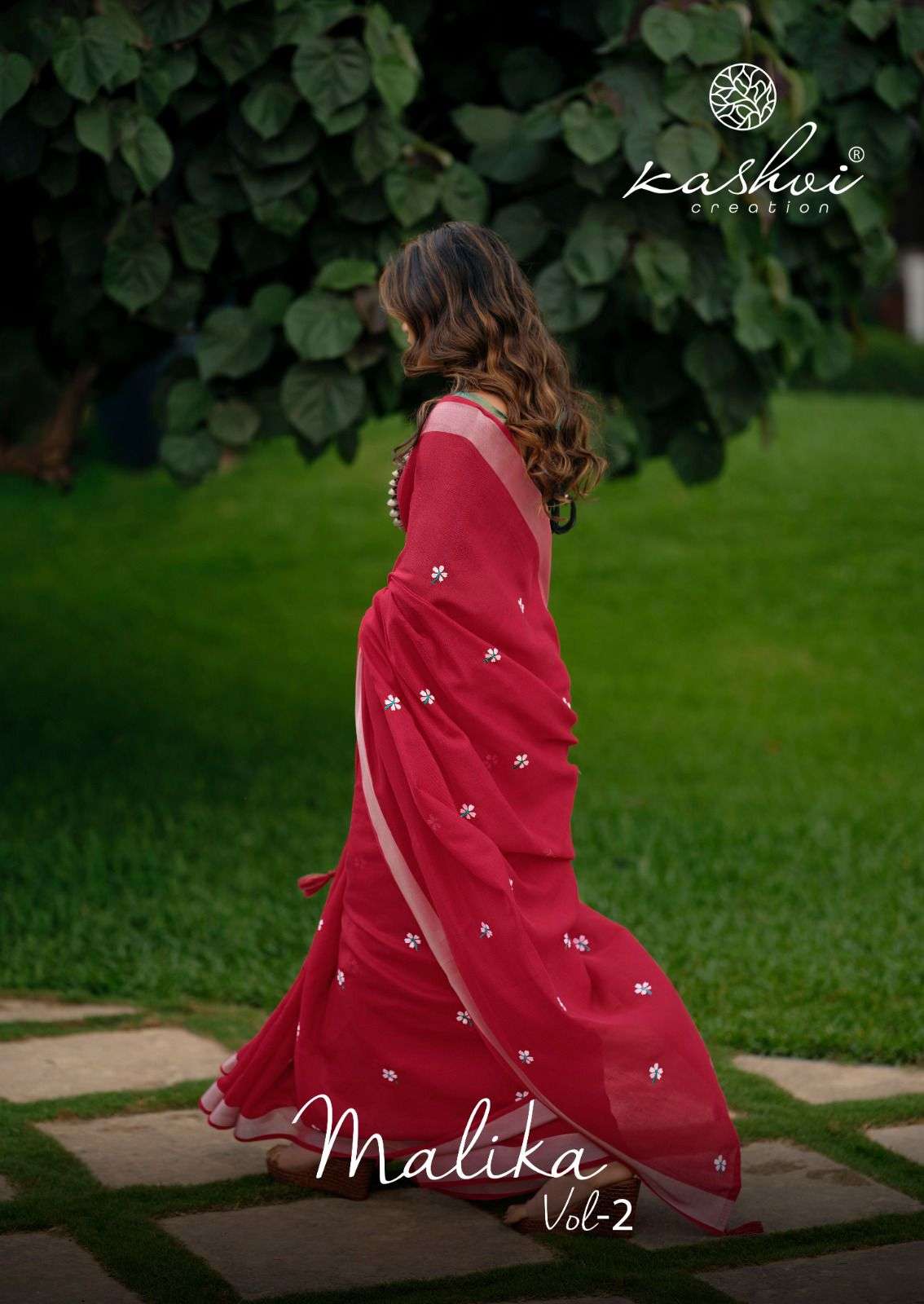 Kashvi Malika Vol 2 Fancy Wear Linen Saree New Collection