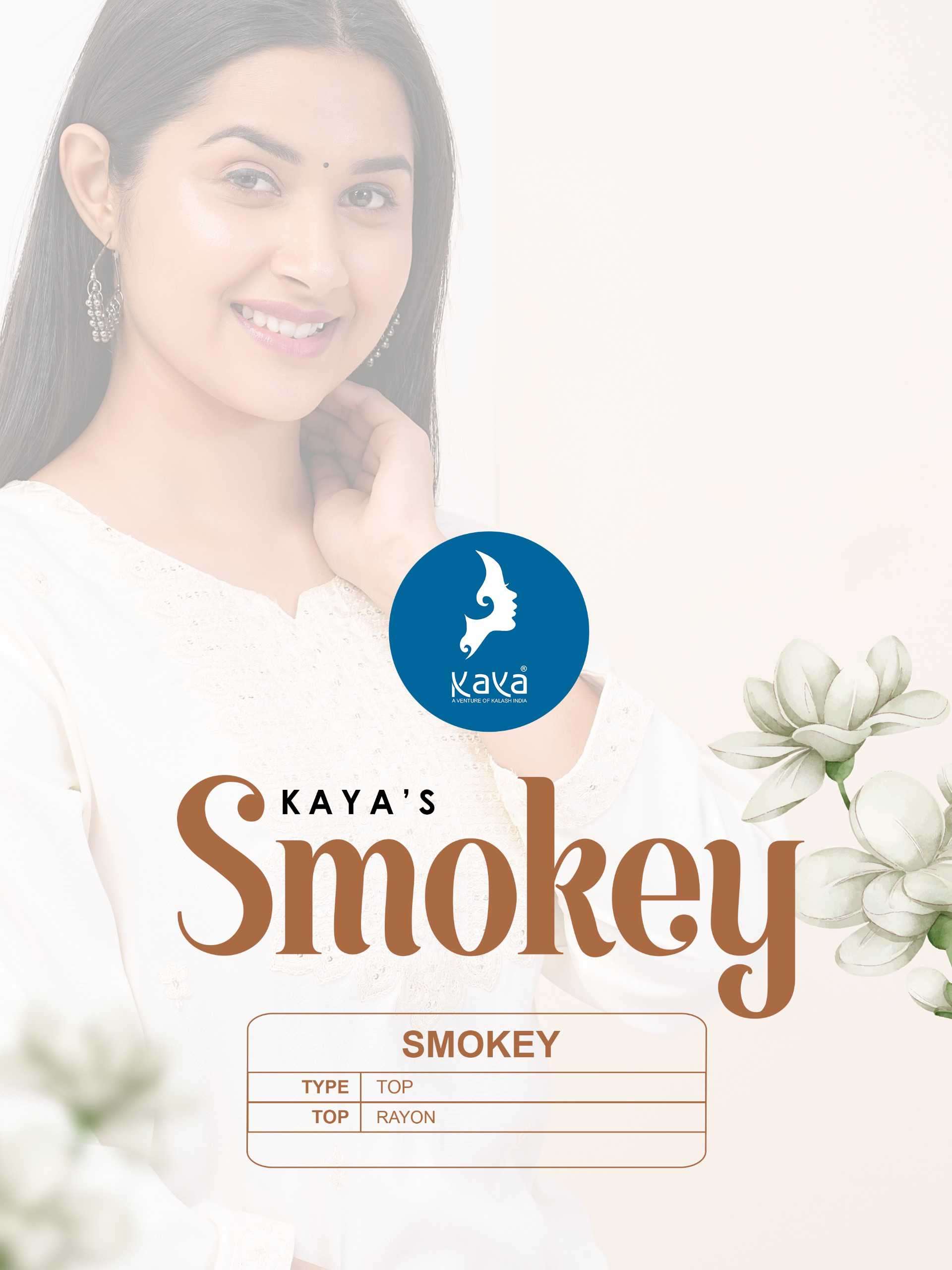 Kaya Smoky Fancy Rayon Straight Kurti Catalog Suppliers