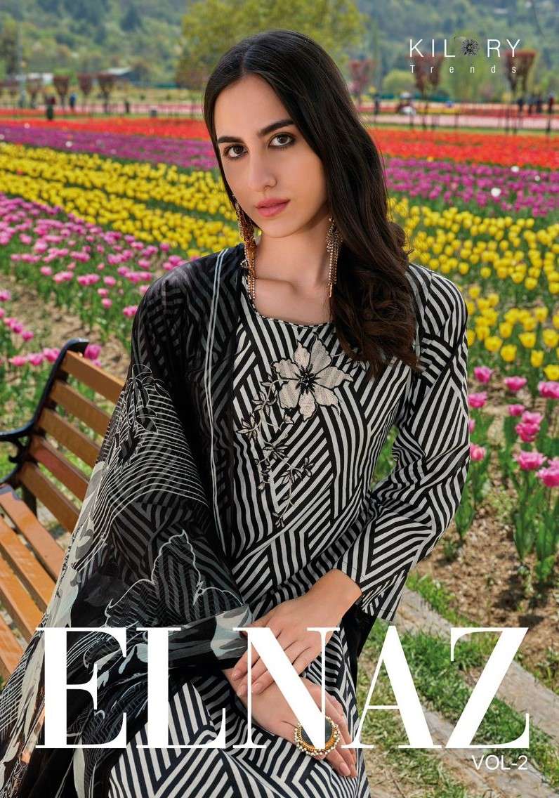 Kilory Elnaz Vol 2 Cotton Suit catalog Wholesaler