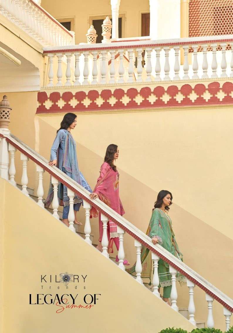 Kilory Legacy Of Summer Fancy Cotton Salwar Kameez New Collection