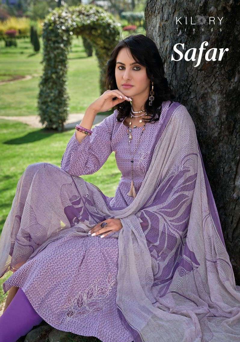 Kilory Safar Pure Lawn Cotton Exclusive Dress Catalog Suppliers