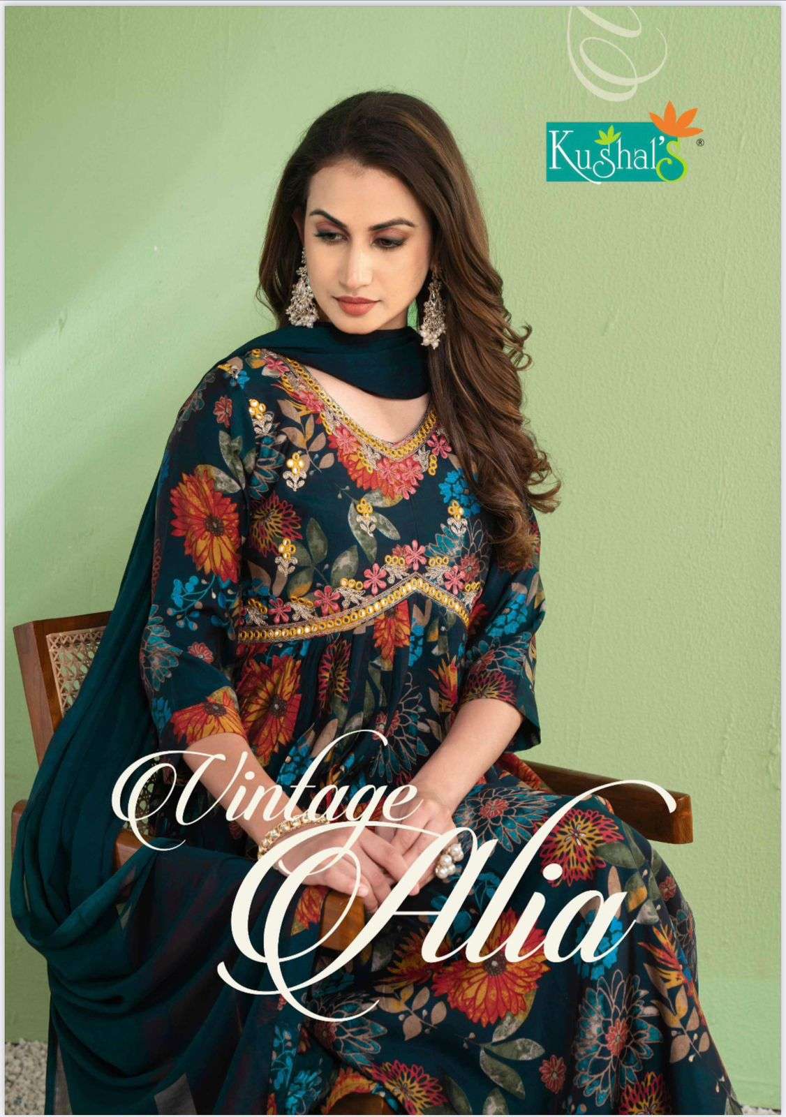Kushal Vintage Alia Fancy Aaliya Style Dress Catalog New Collection