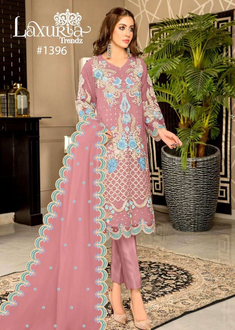 Laxuria Trends 1396 Pakistani Designer Organa Suit Catalog Suppliers