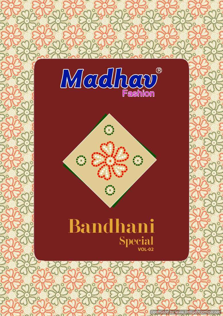 Madhav Bandhani Vol 2 Fancy Cotton Bandhani Dress Catalog Wholesalers