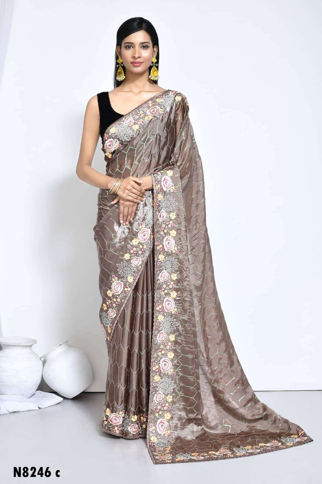 Mahotsav Nimaya Benzy Vol 4 8246 To 8270 Fancy Designer Style Silk Saree Suppliers