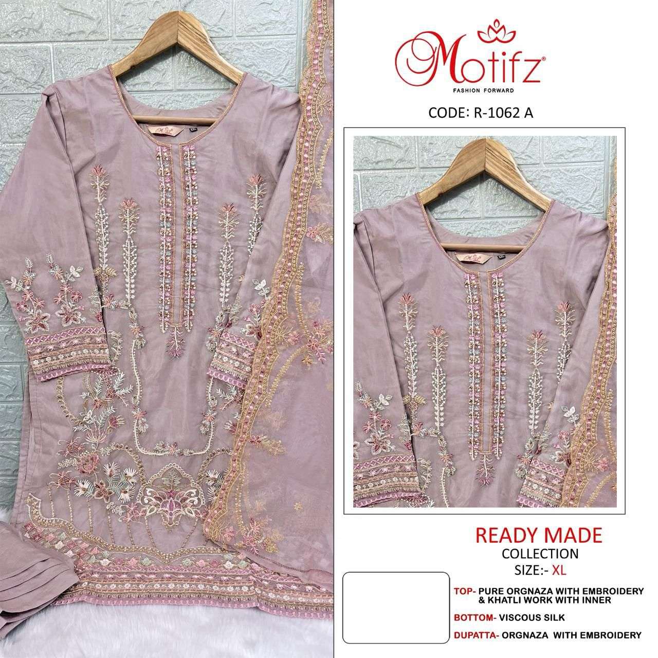 Motifz R 1062 Colors Festive Wear Pakistani Suit Catalog Wholesalers