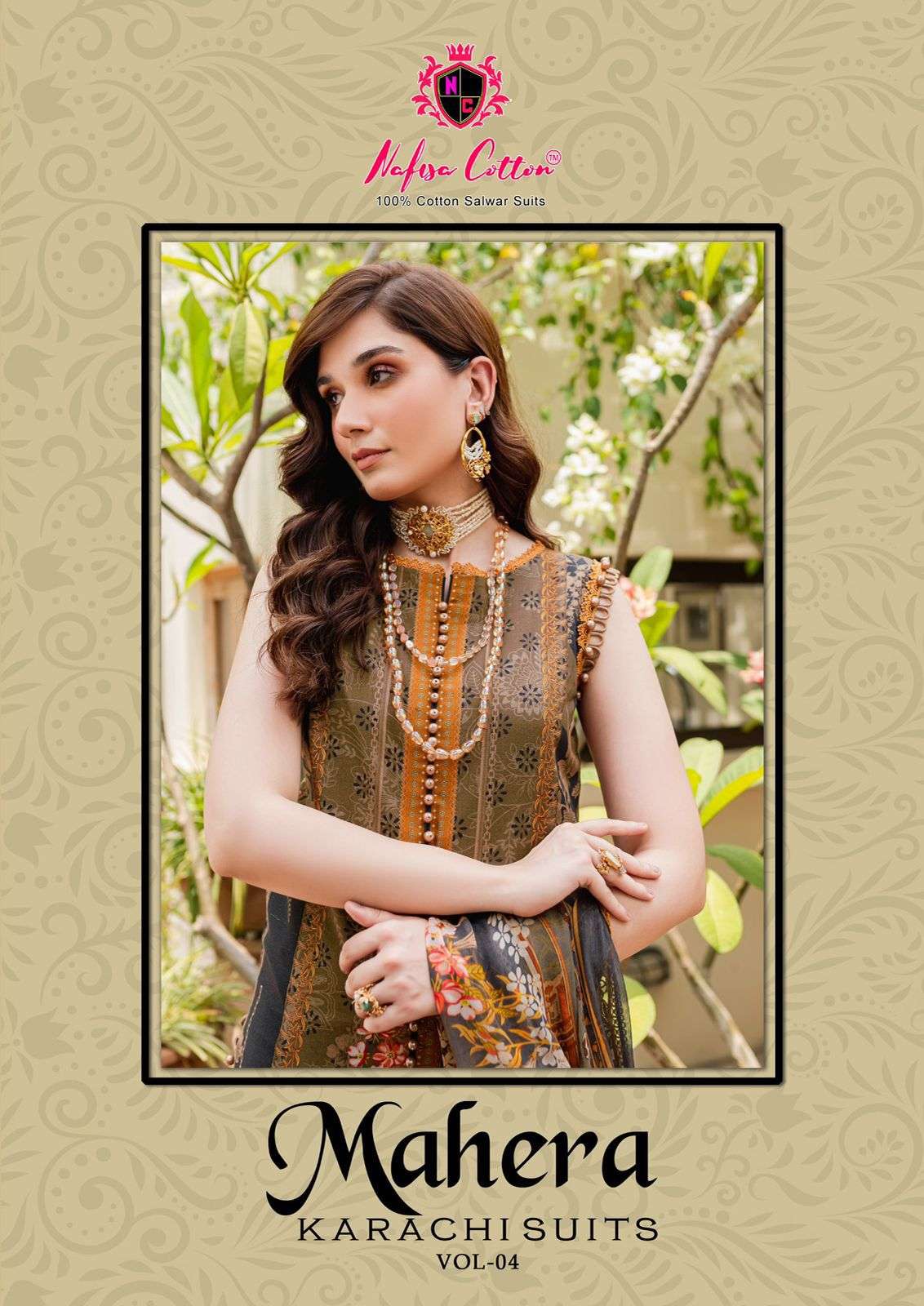 Nafisa Cotton Mahera Vol 4 Printed Cotton Dress Catalog Wholesalers