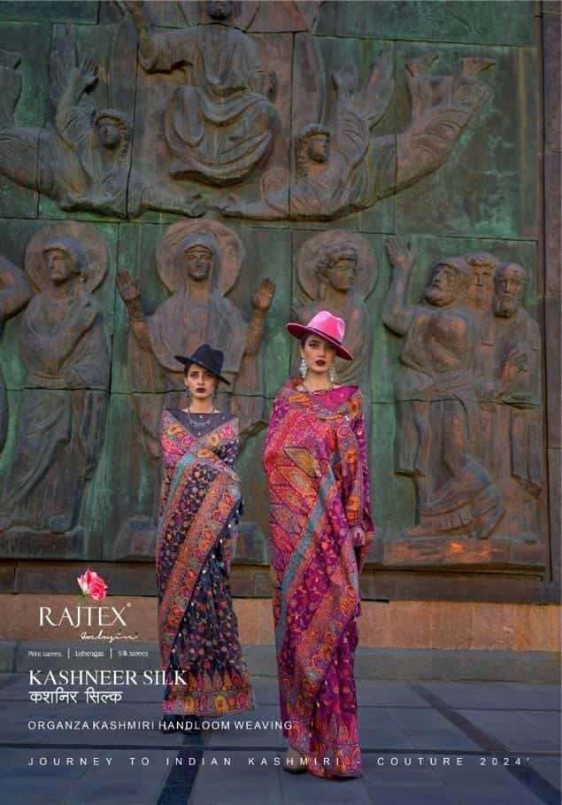 Rajtex Kashneer Silk 353001 To 353010Fancy Designer Style Silk Saree Buy Online