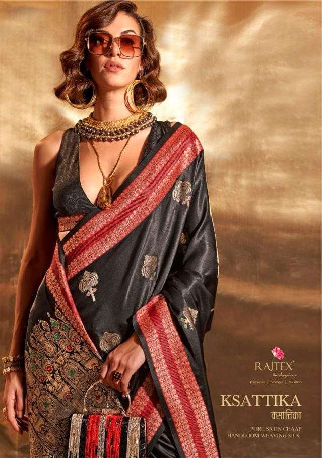Rajtex Ksattika 369001 To 369006 Designer Festive Wear Silk Saree Catalog Collection